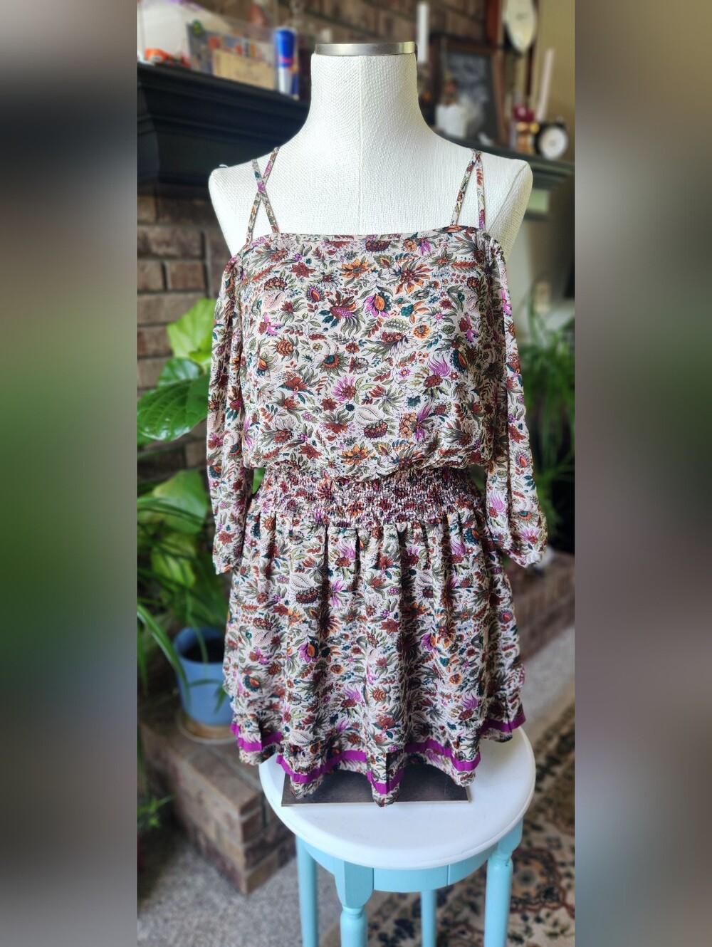 Anthropologie Floreat Everett mini dress